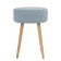 Carter stool, 350 × 350 × 470 mm, book, color gray-blue
