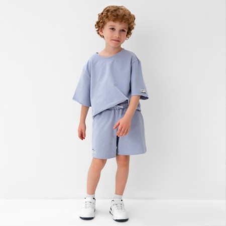 Children's shorts KAFTAN, p. 34 (122 - 128 cm), gray-1