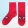 Children's socks "Spider Man", red color, 16-18 cm