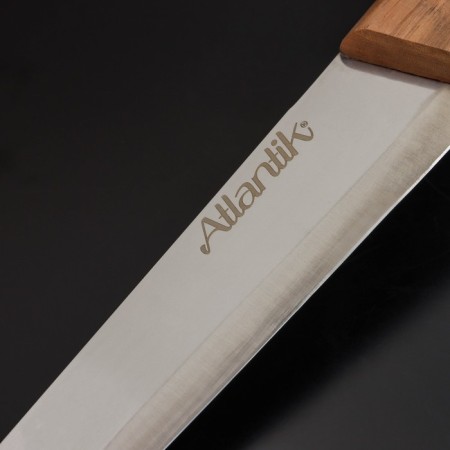 ATLANTIK meat knife and steaks, blade 20 cm, brown color-1