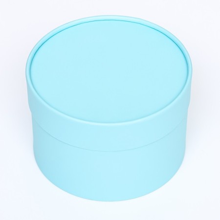 Gift box "Aquamarine" Blue, hooked without a window, 16 x 9 cm-1