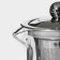 Glass teapot with metal sieve Magistro "Darcy", 300 ml