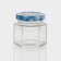 Glass jar for spices with a metal cover "Classic", 65 ml, 5.5 × 5.4 cm, color mix
