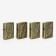 A gasoline lighter for smoking, a set "Pistol", 4 pcs, 2 x 9.5 cm