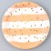 Paper plate "Polit", in the set of 6 pcs.