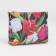 Women's wallet with zipper, color mix