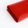 Women's wallet on magnets, red color
