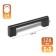 Cappio RSC013 handle handle, m/o 128 mm, d = 14 mm, black color