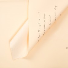 Film in sheets, 57x57 cm, 