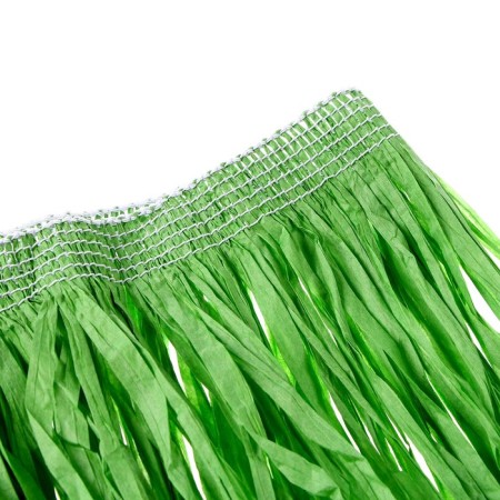 Hawaiian skirt, 80 cm, green color-2