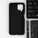 TFN case for the Samsung M22 phone, silicone, black