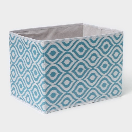 The storage box "Laguna", 37 × 27 × 27 cm, the color turquoise-4