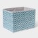 The storage box "Laguna", 37 × 27 × 27 cm, the color turquoise