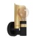 Bra Hayes, 1x40W, E27, Steel, Black, Golden