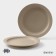 Magistro jarwah lausanne plates, d = 21.3 cm, dining, set 2 pcs, porcelain, beige