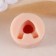 Mold Silicone "Bear Hands by the mouth" (prayer 4.5x3.7x3.5cm)