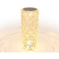 Table LED lamp with touch switch and Ambrella Light, Desk, De8021, LED, 3 W, 225LUM, RGB, Transparent Color.