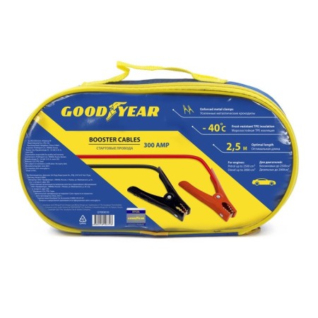 Cighting wires, goodyear, 300a, 2.5 m., Bag-3