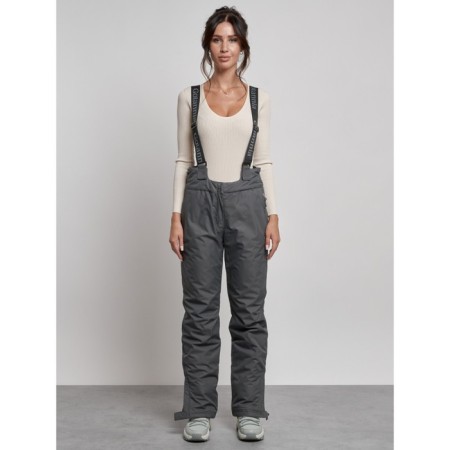 Semi -combinezone ski insulated female winter, size 44, color gray color