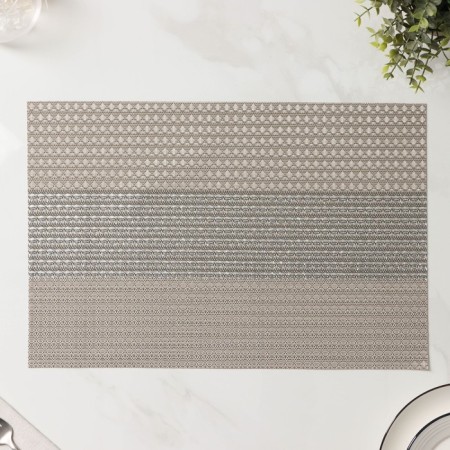 A set of serving napkins on the table “Shine”, 4 pcs, 45 × 30 cm, beige color-4