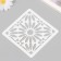 Tile stencil 11x11 cm