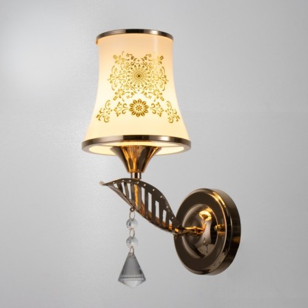Sconces "Stefania" E27 40W gold 12.5x29 cm-1