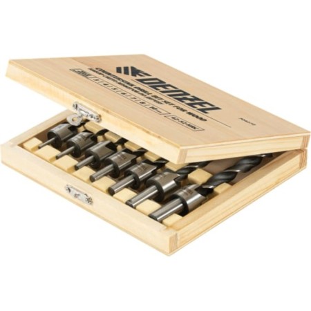 Set of drill Zenkers on wood Denzel 704272, 3-10 mm, 7 pcs-2