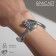 Bracelet "Hiring", color silver, 7 cm