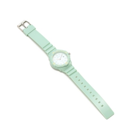 Watch of wrist, d-3.5 cm, calendar, luminous, waterproof, silicone, mix-5
