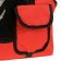 Bag - carrying for animals to the shoulder, PVC, 37 x 13 x 20 cm, red