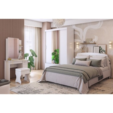 Pouff Victoria-1 330x330x460 White tree-3