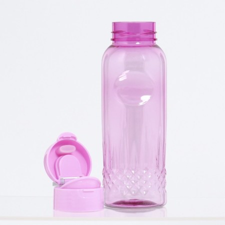 Water bottle, 650 ml, Flores, 4.7 x 22 x 7 cm, mix-2