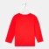 Longsliv children, red/white color, height 92 cm