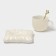 Tea couple ceramic with a spoon "Zephar", 2 items: a cup 250 ml, a saucer d = 13 cm, beige color