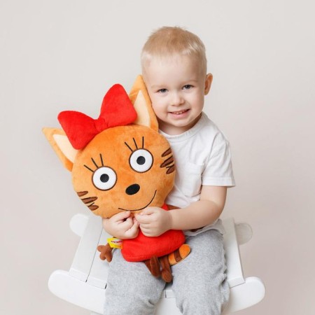 Karamel toy-podushka, three cats-3