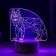 Lumber "Wolf" Led RGB from the network 9.5x14.5x17 cm Risalux
