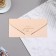 Money envelope "On Birthday!" Cutting, embossing, beige background, 9.3x19 cm