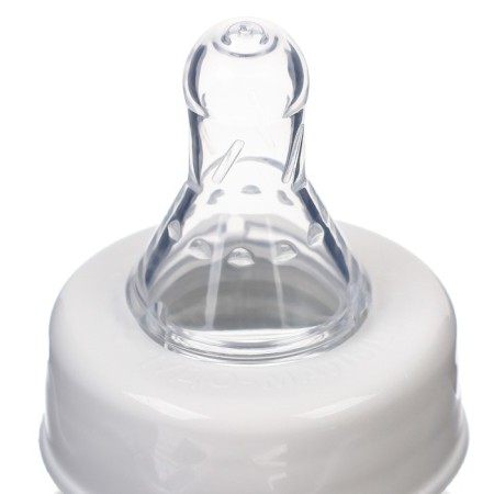 Baby Bootle glass flaps for feeding, classic throat, 250 ml., From 3 months.-5