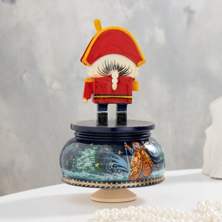 New Year. Musical souvenir "Nutcracker", Snow Maiden, manual painting-2