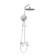 Soul system Wasserkraft a185.067.059.wm, tropical shower, shower, white