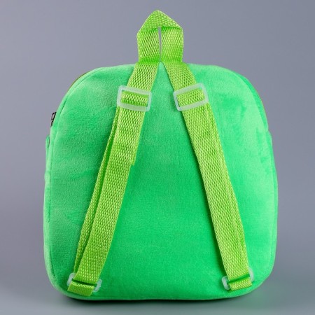 Baby backpack with sequins "Green Dragon", p. 23 × 28 cm-6