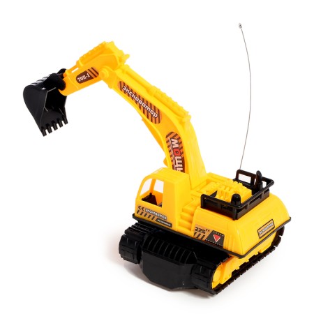 Excavator Radio -controlled "Builder", works from batteries-4