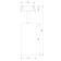 Lamp ceiling Elektrostandard, Diffe LED 15 W, 66x66x208 mm, IP20, white, black color