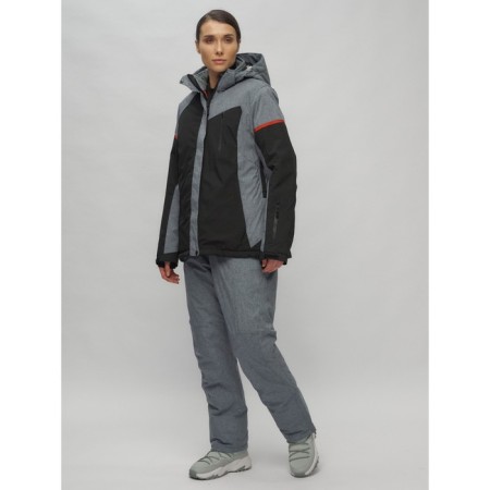 Ski costume is female, size 56, black color-1
