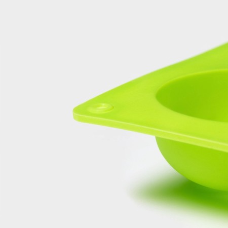 Baking uniform “New Year”, silicone, 27 × 17 × 3 cm, 6 cells (8 × 7 × 3 cm), green color-4