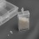 A set of jars for needlework, 24 pcs, 1 × 2.5 × 5 cm, in a container, 18 × 11 × 3 cm, the color is transparent