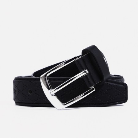 Building belt, width 2.5 cm, screw, buckle metal, black color