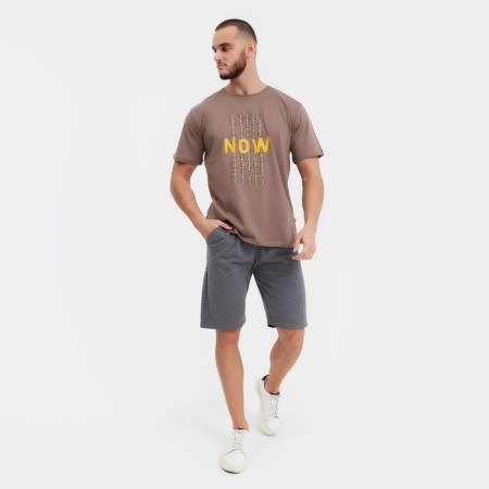 Male shorts, gray/dark gray, size 56-3