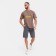 Male shorts, gray/dark gray, size 56