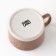 Tea couple ceramic "Montblan", 2 items: 220 ml mug, saucer 13x13.6 cm